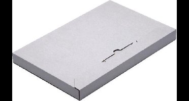 Brievenbusbox IEZZY A6 180x115x26mm karton wit - 25 stuks