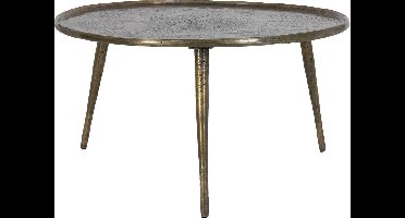 Light & Living Bijzettafel Babina - Antiek Brons - Ø67,5cm - Klassiek