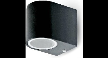 V-TAC VT-7651RD Wandlamp Buiten - Wandbevestigingen - GU10 Houder - IP44 - Zwart
