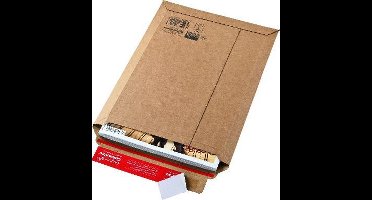 Verzendverpakking | Kartonnen envelop met sluitstrip A4 | bundel van 10 stuks