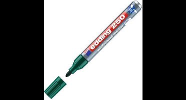 Whiteboardmarker edding 250 rond 1.5-3mm groen | 10 stuks
