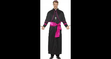 Smiffys - Cardinal Kostuum - M - Zwart