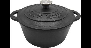 Kinghoff 1476 Braadpan - kookpan - Ø24cm- Gietijzeren - alle warmtebronnen