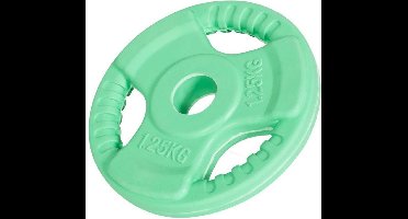 Gorilla Sports Gewicht - Halterschijf - 1,25 kg - Gripper Gietijzer - Coating