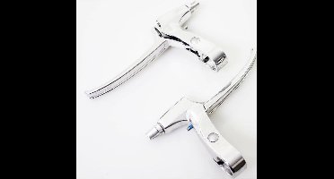 Saccon Remgrepenset 4-vinger Rollerbrake Aluminium Zilver