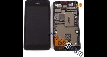 Nokia Lumia 530 Lcd Display Module, Zwart, 00812S6