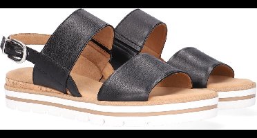 Gabor 774.1 Sandalen - Dames - Zwart - Maat 40