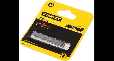 Stanley Schaafmesje Gegroefd 50mm - 3 stuks/kaart