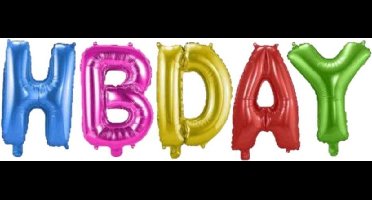 Folat - Folie ballon set HBDAY