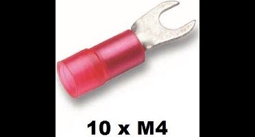 Cimco vorkkabelschoen geisoleerd 0,5-1mm2 M4 zak 10