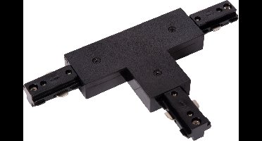 Lucide TRACK T-koppelstuk B - 1-fase Railsysteem / Railverlichting - Zwart (Uitbreiding)