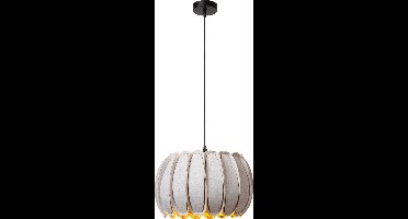Lucide SPENCER - Hanglamp - Ø 30 cm - 1xE27 - Grijs