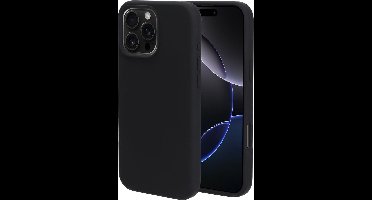 Mobiparts hoesje geschikt voor de Apple iPhone 16 Pro Max - Siliconen - Zwart