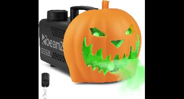Rookmachine Halloween - Pompoen rookmachine met LED’s - Voor Halloweenfeestjes - met afstandsbediening