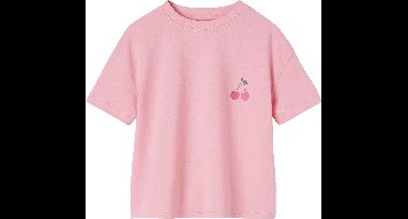 Vertbaudet Effen Basics meisjesshirt met korte mouwen