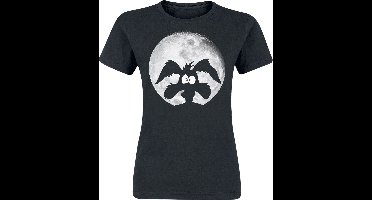 Looney Tunes Coyote - Moonlight Dames T-shirt - zwart - XXL