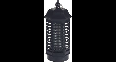 Perel Insectenverdelger, elektrisch, spanningsrooster 1000 V, uitneembare opvangbak, 25 m², zwart