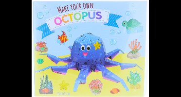 Wins Holland knutselset octopus karton creatief speelgoed.