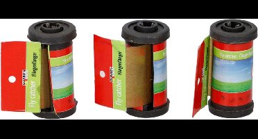 Guard and care Vliegenstrips - 3x stuks - plakstrips - 78 cm - kleefstrips