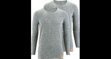 Bruno Banani Heren onderhemd lange mouw 2 pack WARM UP