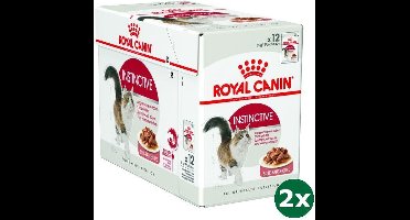 Royal canin wet instinctive in gravy kattenvoer 2x 12x85 gr