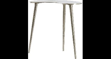 Light & Living - Bijzettafel LINOS - 53x30x48cm - Zilver
