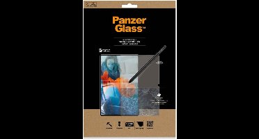 PanzerGlass Screenprotector geschikt voor Samsung Galaxy Tab S9 Ultra Glazen | PanzerGlass Edge to Edge Screenprotector - Case Friendly