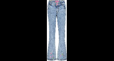4PRESIDENT Broek Meisjes - Light Blue - Maat 104