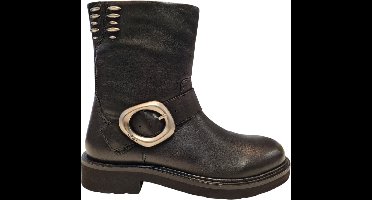 Iqonic Bona Black Dames Laarzen - Zwart - 38