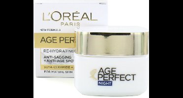 L'Oreal Nachtcrème - Age Perfect 50 ml.