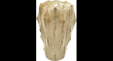 Present Time Vaas Flora - Keramiek Zandbruin - Large - 19,5x27cm