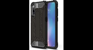 Hoesje Geschikt Voor Samsung Galaxy A50s/A30s Hybrid Armor Hoesje - Zwart