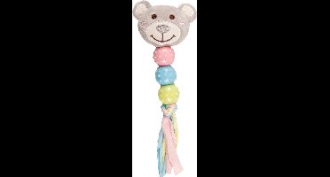 Flamingo Petty Beer - Hondenspeelgoed - 8 cm - Beige