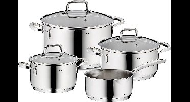 Kela Flavoria Kookpannenset - 4 delig - met glazen deksels