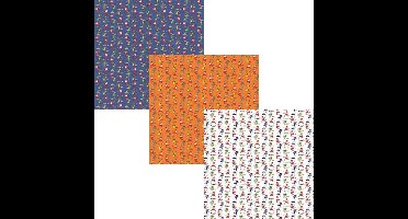 Sinterklaas cadeaupapier - Pakpapier - 200 x 70 cm - 3 rollen