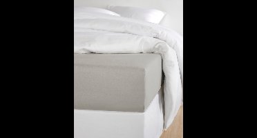 De Witte Lietaer Hoeslaken Katoen Satijn Olivia - 160 x 200 cm - Taupe