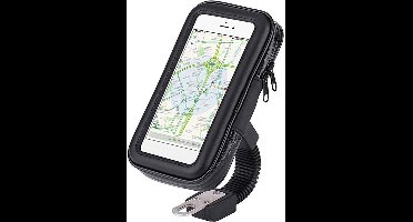 LuxeBass Motor en Bromfiets telefoonhouder - Motorhouder Smartphone - LB597