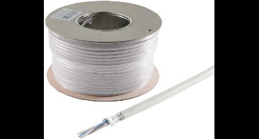 Verlegekabel cat5e SF/UTP starrer Innenleiter 100m