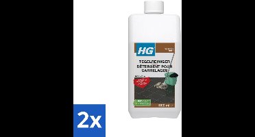 HG Tegelreiniger Quick 1 liter - Voordeelverpakking - 2 stuks