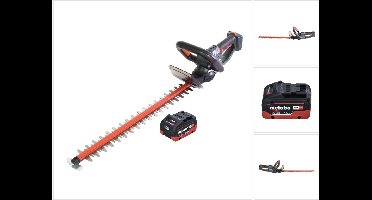 Metabo HS 18 LTX 55 accu heggenschaar 18 V 53 cm + 1x accu 5,5 Ah - zonder oplader