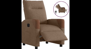 vidaXL Elektrische Verstelbare Fauteuil - Bruin