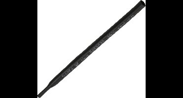 TRU COMPONENTS 1565142 Krimpkous zonder lijm Zwart 2 mm 1 mm Krimpverhouding:2:1 15 m