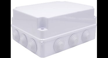 TRU COMPONENTS TC-RA 255x200x120 TC-10239068 Installatiebehuizing ABS kunststof Wit 1 stuk(s)