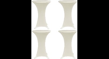 vidaXL - Tafelhoes - stretch - antraciet - 2st