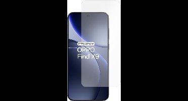 Just in Case screenprotector geschikt voor Oppo Find X9 - Screenprotector Gehard Glas