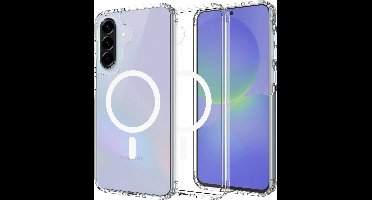 Just in Case hoesje geschikt voor Samsung Galaxy A37 - Compatibel met MagSafe - Military Grade Backcover - Transparant