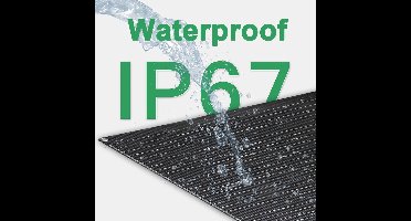 Zonnepaneel - met Zonnebatterij - Monokristallijn - Zonnepanelen - ETFE Zonnepaneel - 18V - 100W - 1 Stuk - Flexibel - Duurzaam - Waterdicht - met Zonnebatterij Oplader