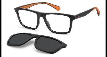 Polaroid PLD D590/C Matte black orange 55/16/145 MAN Brilmonturen