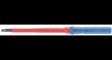 Wera Kraftform Kompakt VDE 64 i 3,0 x 157 mm TIE Elektronica Inbus Verwisselbare kling 3.0 mm