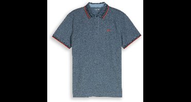 Tom Tailor - Heren polo - Maat XL - Mannen - MARINE - Bovenmateriaal